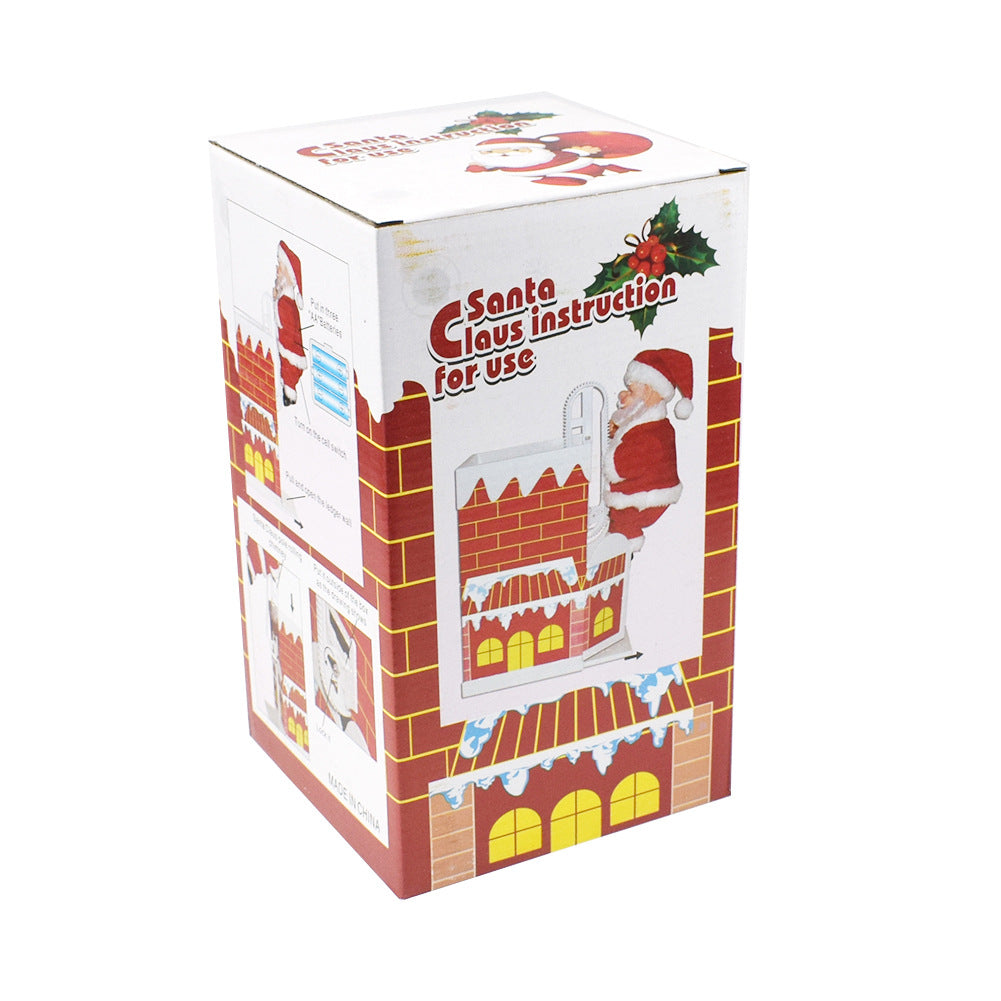 Lisslune | Electric Climbing chimney Santa Claus