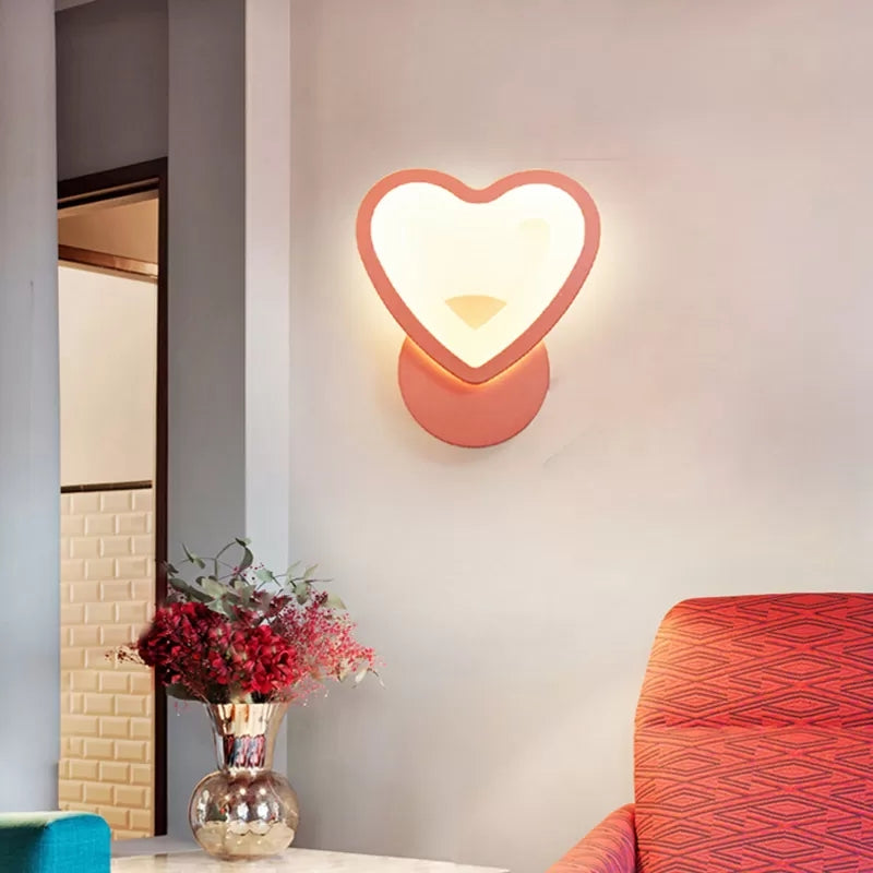 Skørter | Children's Beautiful Pattern Wall Light Acrylic Undertone LED Wall Lamp for Children's Room