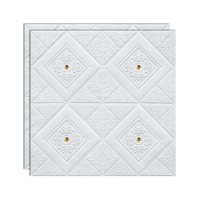 Lisslune | 3D embossed interior wall covering Self-adhesive geometric texture wall covering