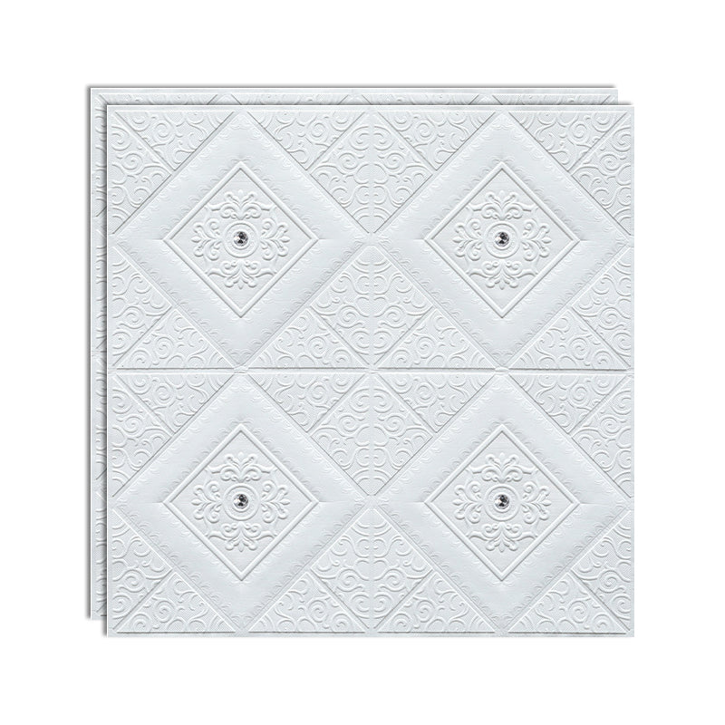 Lisslune | 3D embossed interior wall covering Self-adhesive geometric texture wall covering