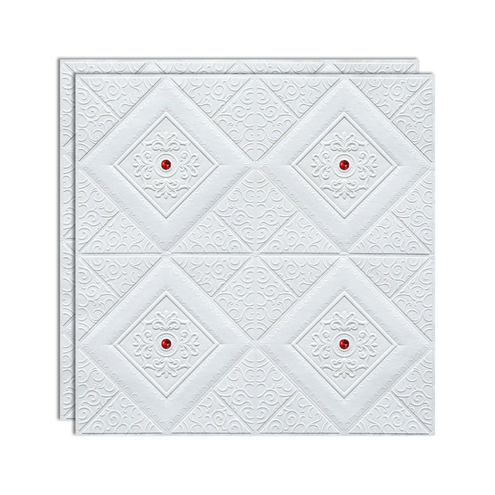 Lisslune | 3D embossed interior wall covering Self-adhesive geometric texture wall covering