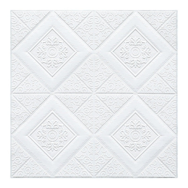 Lisslune | 3D embossed interior wall covering Self-adhesive geometric texture wall covering