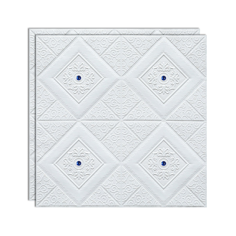 Lisslune | 3D embossed interior wall covering Self-adhesive geometric texture wall covering