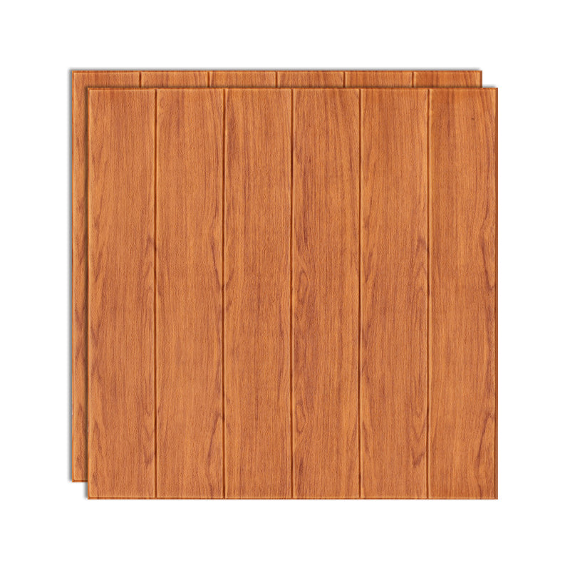 Lisslune | 3D Embossed Interior Wall Covering Self-Adhesive Wood Look Wall Paneling