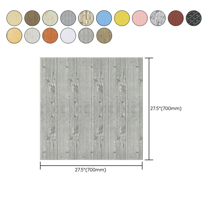 Lisslune | 3D Embossed Interior Wall Covering Self-Adhesive Wood Look Wall Paneling