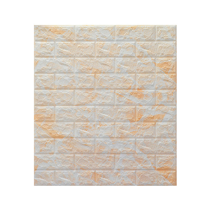 Lisslune | 3D embossing interior wall panel self-adhesive square wall panel