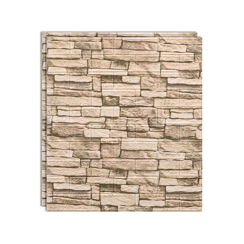 Lisslune | Industrial Wall Panel 3D Brick Bathroom Living Room Wall Panels Set of 10