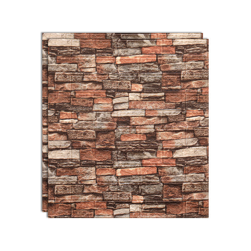 Lisslune | Industrial Wall Panel 3D Brick Bathroom Living Room Wall Panels Set of 10