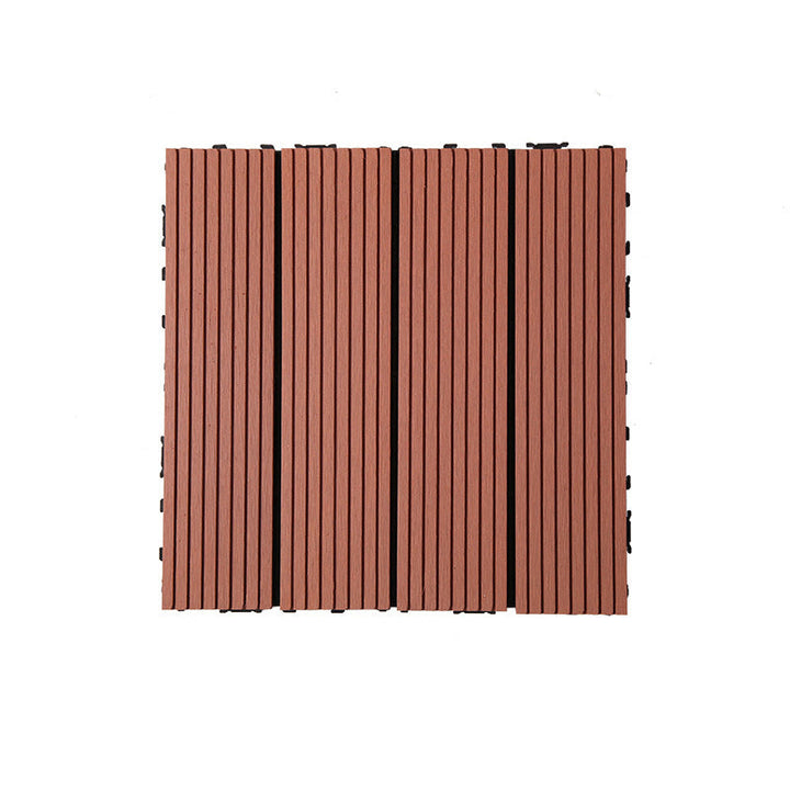 Lisslune | Rectangular constructed tiles water-resistant parquet flooring for balcony