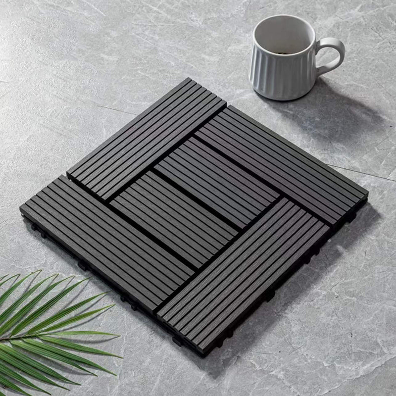Lisslune | Rectangular constructed tiles water-resistant parquet flooring for balcony