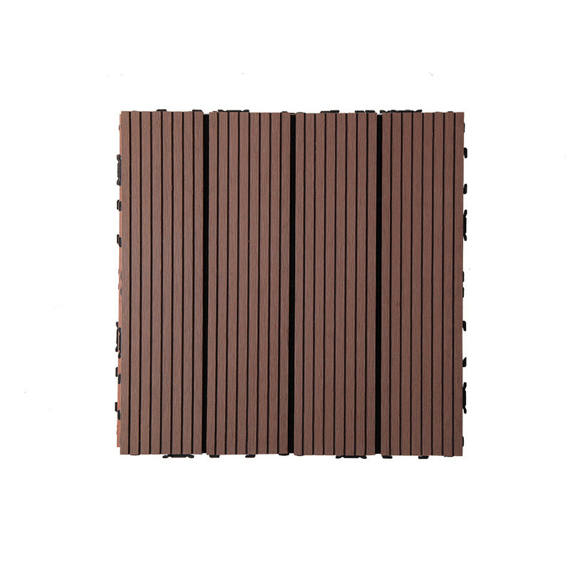 Lisslune | Rectangular constructed tiles water-resistant parquet flooring for balcony