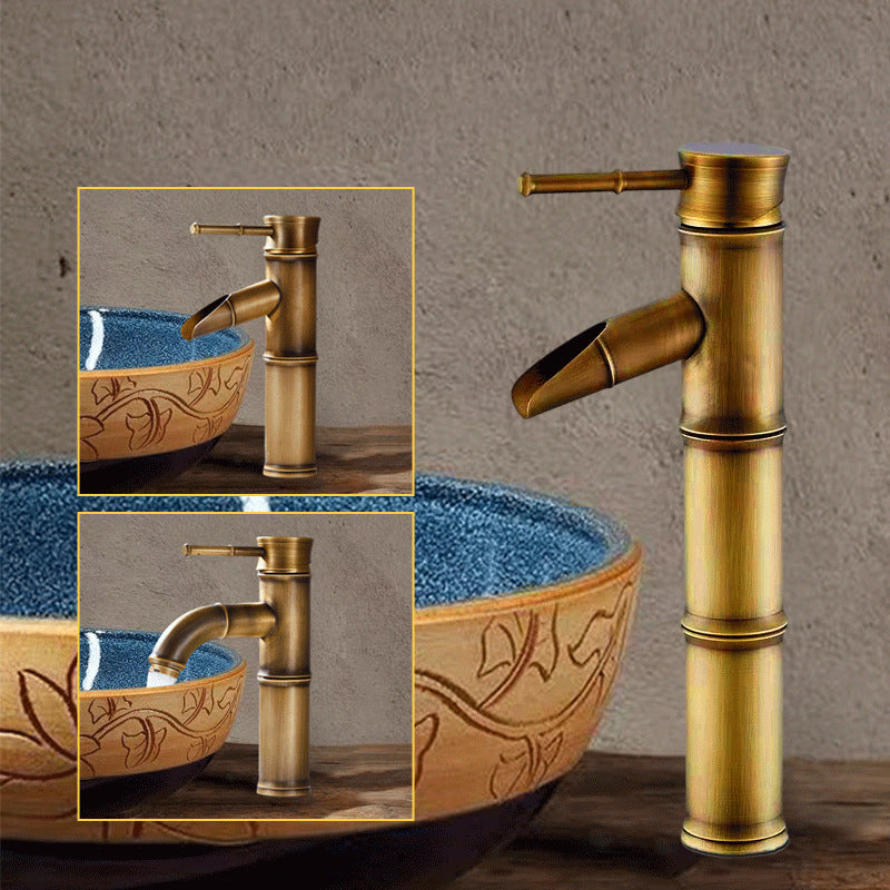Lisslune | Country House Style Basin Mixer Single Hole Bathroom Fitting