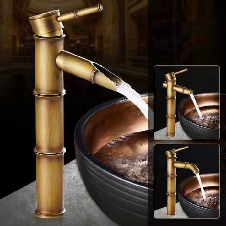 Lisslune | Country House Style Basin Mixer Single Hole Bathroom Faucet