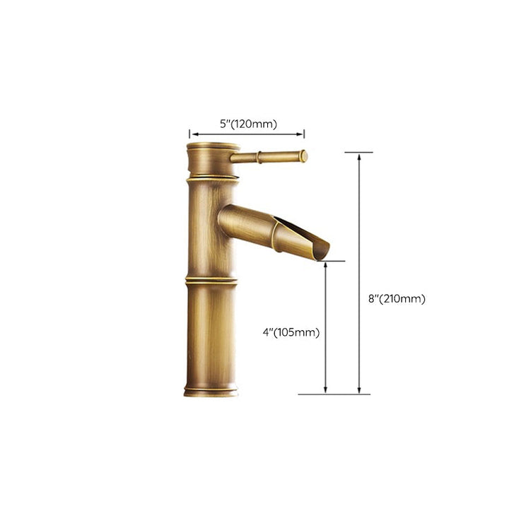 Lisslune | Country House Style Basin Mixer Single Hole Bathroom Faucet
