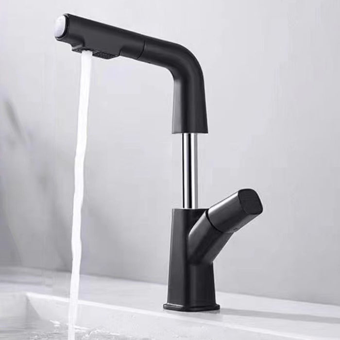 Lisslune | Widespread Basin Faucet Modern Tap with Single Lever