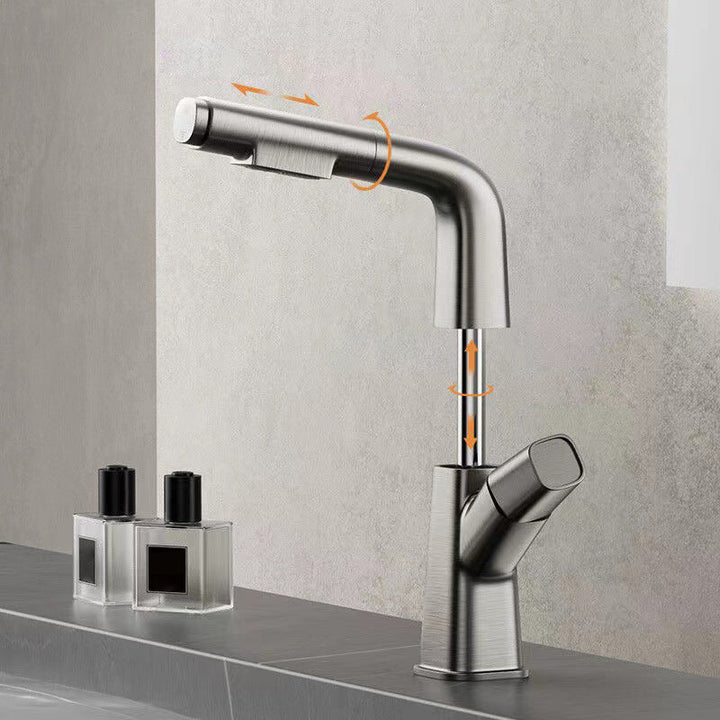 Lisslune | Widespread Basin Faucet Modern Tap with Single Lever