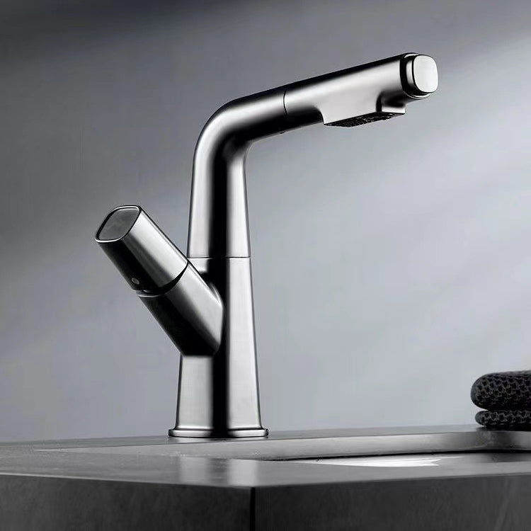 Lisslune | Widespread Basin Faucet Modern Tap with Single Lever