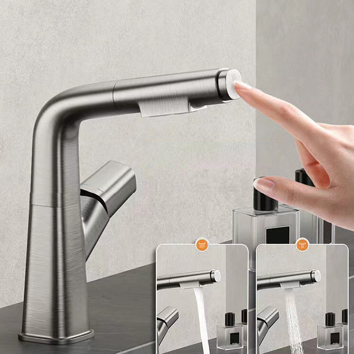 Lisslune | Widespread Basin Faucet Modern Tap with Single Lever