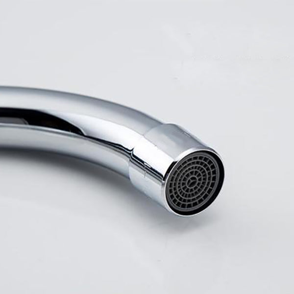 Lisslune | Modern Style Bathroom Faucet Double Handle Faucet Swivel Spout Faucet