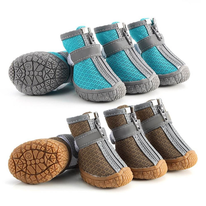 Lisslune | Durable Outdoor Dog Shoes with Mesh - All-Terrain Paw Protection