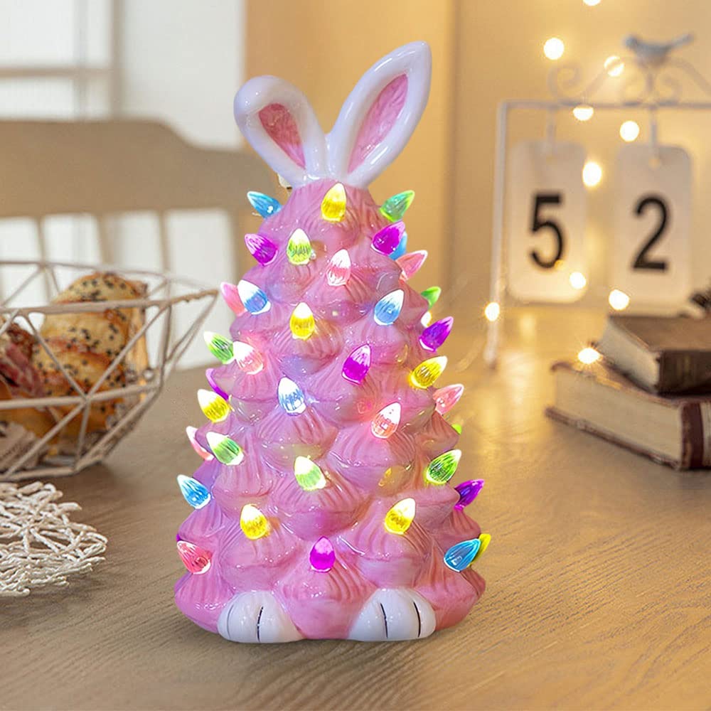 Lisslune | Christmas Pink Bunny Tree