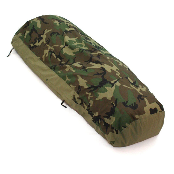 Lisslune | US Military Modular Sleep System Bivy Cover, Woodland Camo, Used