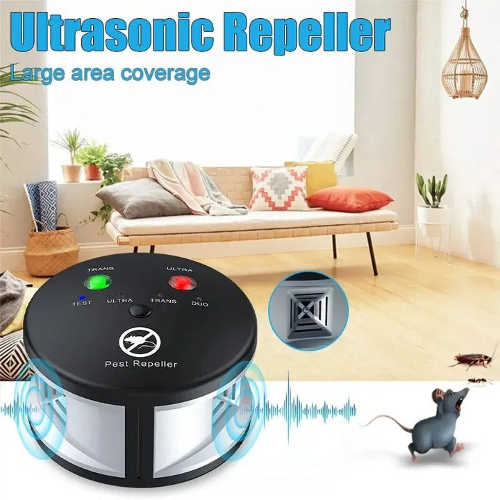 Lisslune | Ultrasonic Electronic Mouse Repellent - Rodent and Pest Deterrent for Mice Rats and Insects