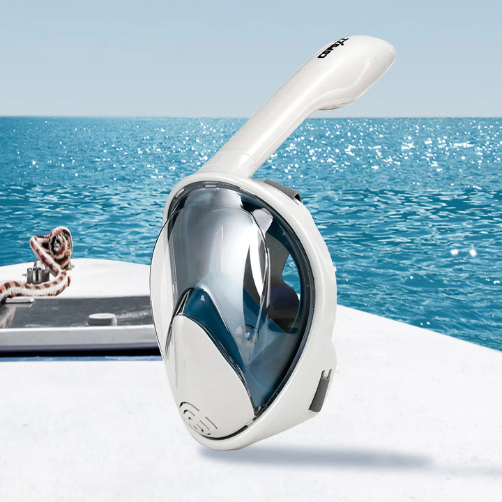Lisslune | Full Face Anti-Fog Snorkel Mask with Camera Mount and Wide View
