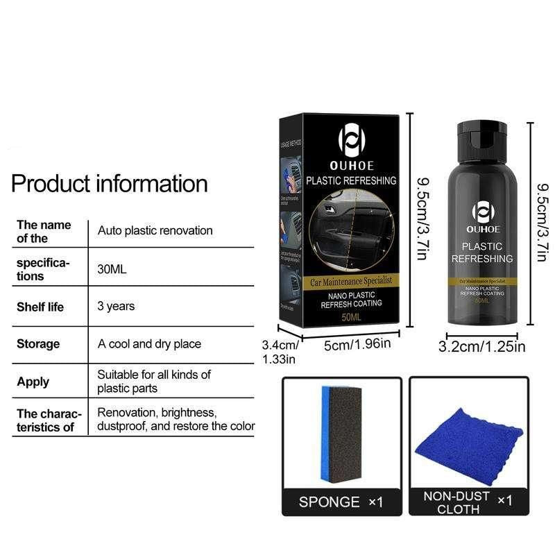 Lisslune | Multi-purpose car plastic revitalizing coating agent