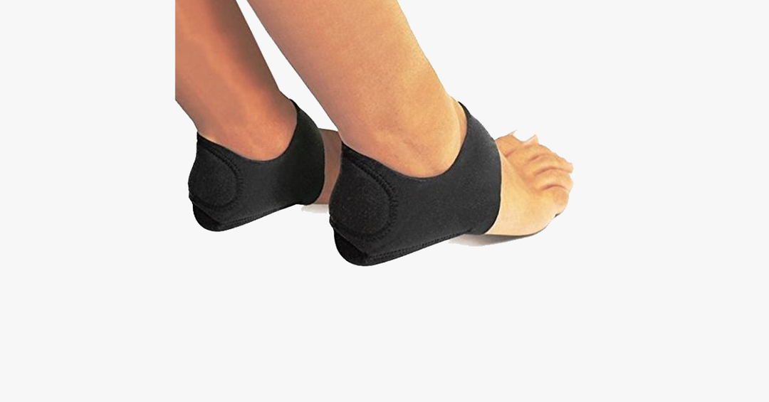 Lisslune | 2 pack: Foot shock-absorbing plantar fasciitis therapy wrap