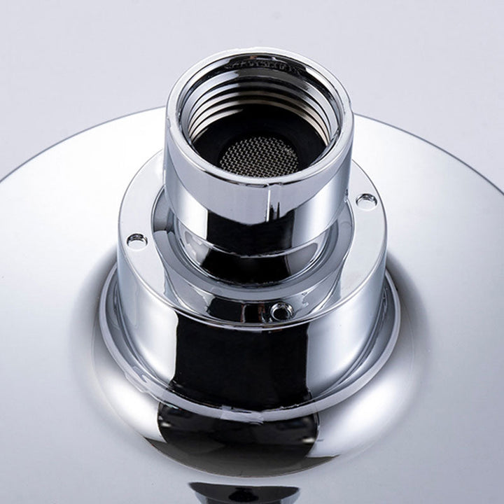 Lisslune | Round Small Upper Shower Head Wall Mount Adjustable Shower Head