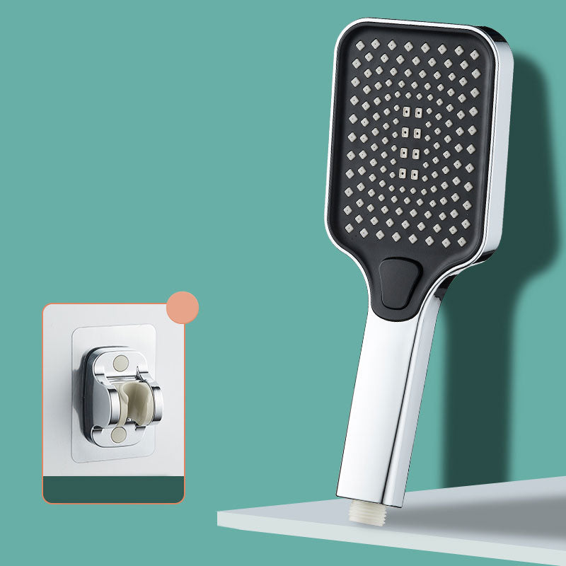 Lisslune | Rectangular Print Shower Head 4-Adjustable Water Flow Hand Shower