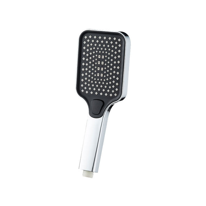 Lisslune | Rectangular Pressure Shower Head 4-Adjustable Water Flow Hand Shower