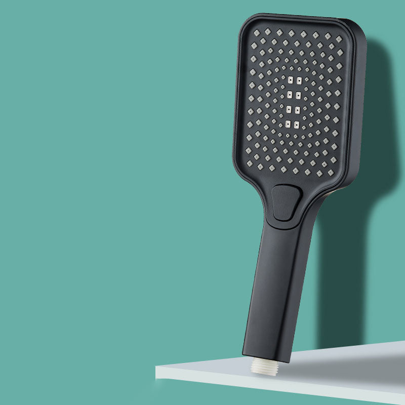 Lisslune | Rectangular Pressure Shower Head 4-Adjustable Water Flow Hand Shower