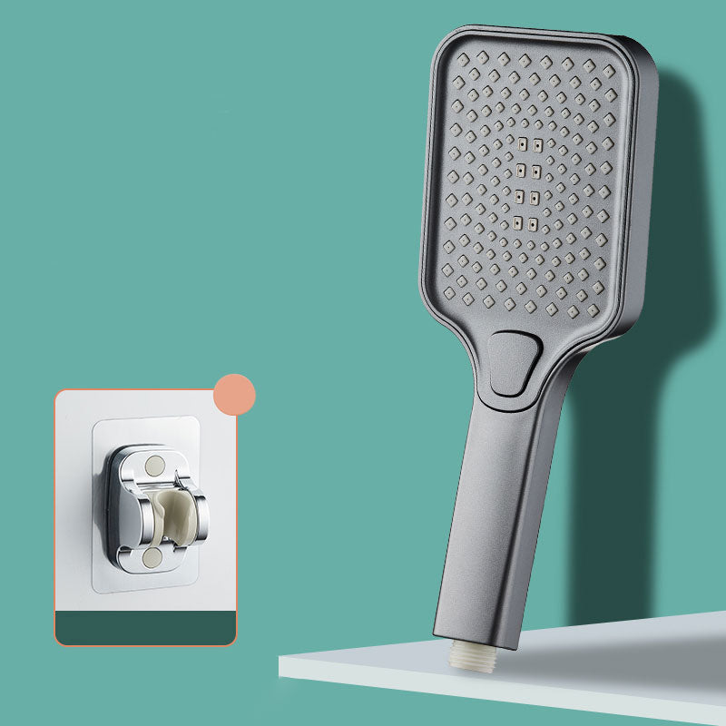 Lisslune | Rectangular Print Shower Head 4-Adjustable Water Flow Hand Shower