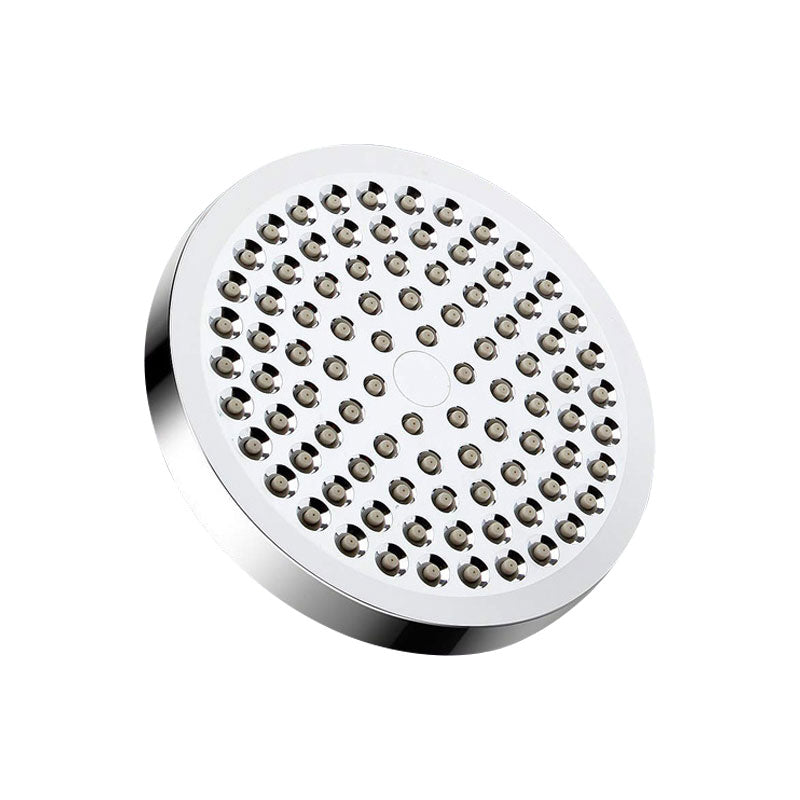 Lisslune | 4-Setting Silver Shower Set Hidden Wall Mount Holder Tee with Socket
