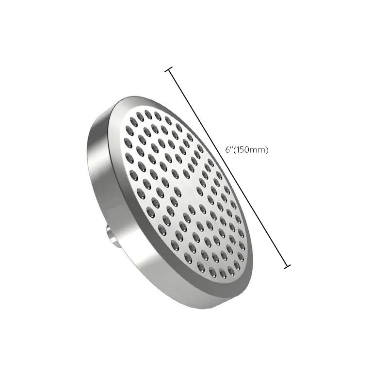 Lisslune | Round Pressure Regulated Rain Shower Head Wall Mount Adjustable Shower Head