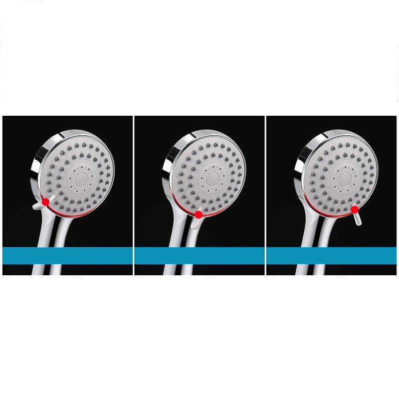 Lisslune | High Pressure 8 Inch Shower Set 3-Function Hand Shower Stainless Steel Square Ceiling Shower Head