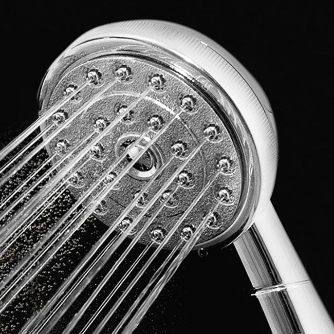 Lisslune | Contemporary Shower Head Metal Handheld Shower Head with Adjustable Water Flow