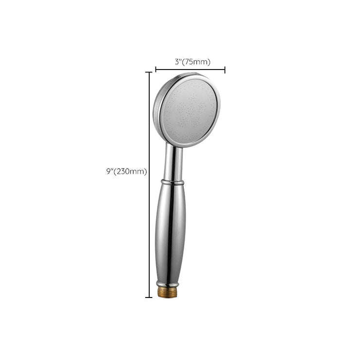 Lisslune | Contemporary Shower Head Metal Handheld Shower Head with Adjustable Water Flow