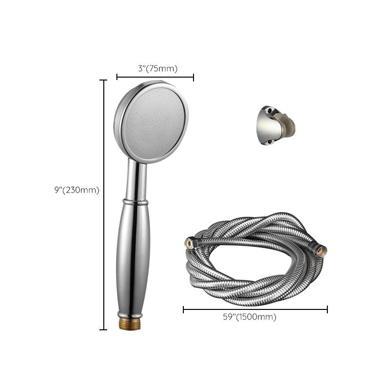 Lisslune | Contemporary Shower Head Metal Handheld Shower Head with Adjustable Water Flow