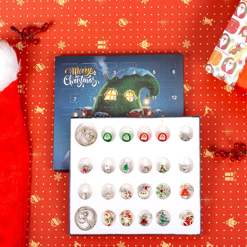 Lisslune | DIY 24 Days Christmas Countdown Calendar Bracelets Set