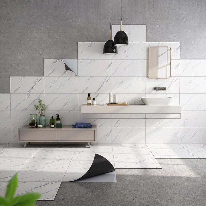 Lisslune | Modern Peel-and-Stick Wall Tile PVC Peel/Stick Wall Tile