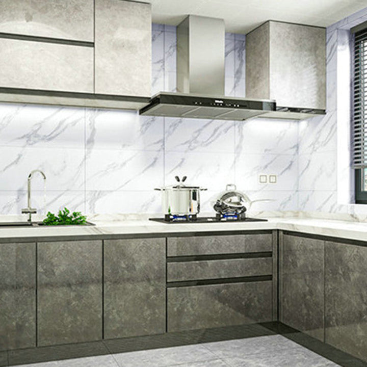 Lisslune | Modern Peel-and-Stick Wall Tile PVC Peel/Stick Wall Tile