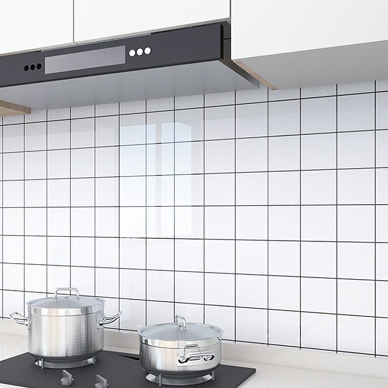 Lisslune | Modern Tile-Peel & Stick PVC Peel and Stick Splash Guard Wall Tile