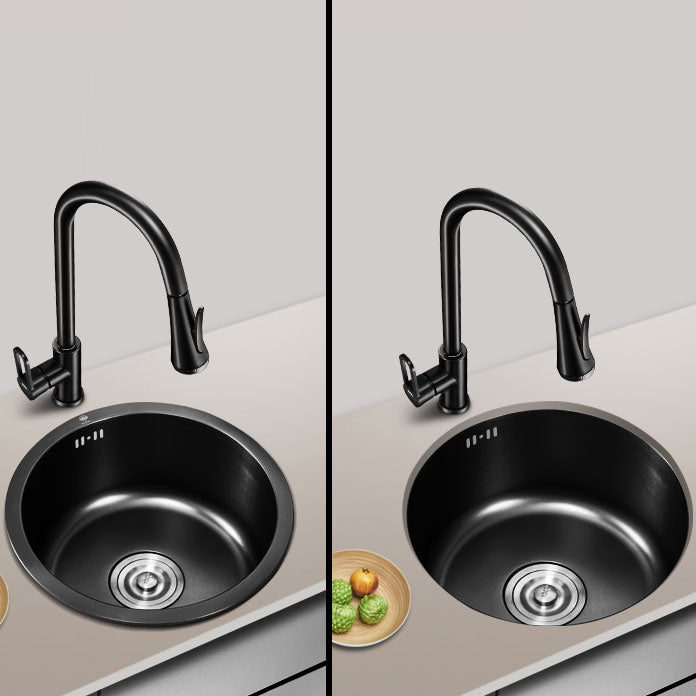 Lisslune | Contemporary Style Kitchen Sink Stainless Steel Kitchen Sink with Single Bowl