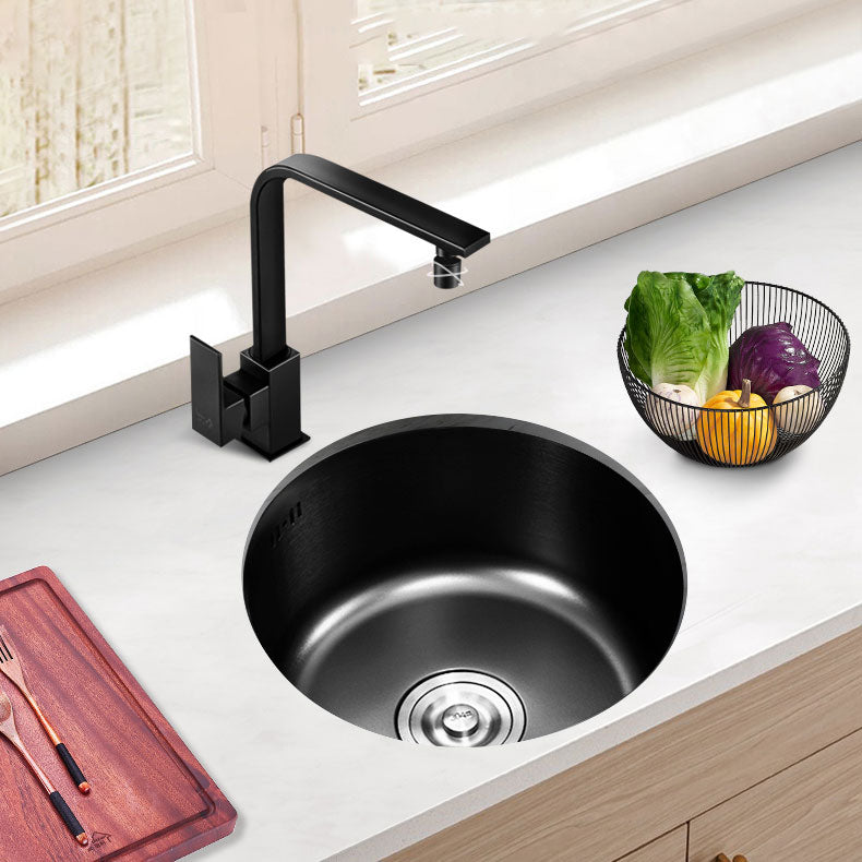 Lisslune | Contemporary Style Kitchen Sink Stainless Steel Kitchen Sink with Single Bowl