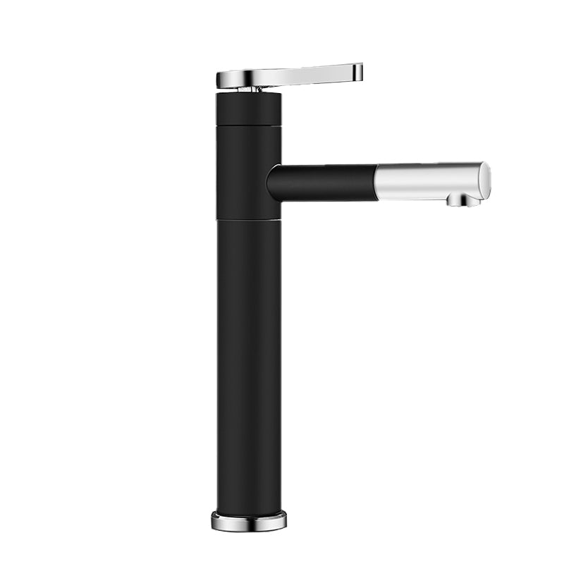 Lisslune | Lever handle faucet Glam Style with swivel spout for the bathroom