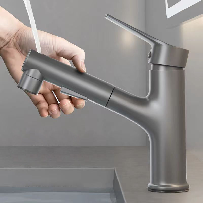 Lisslune | Contemporary Faucet Pure Color Low Arc Faucet for the Bathroom