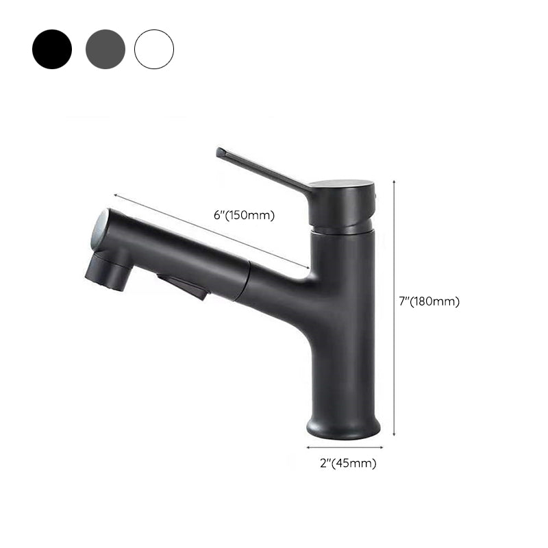 Lisslune | Contemporary Faucet Pure Color Low Arc Faucet for the Bathroom